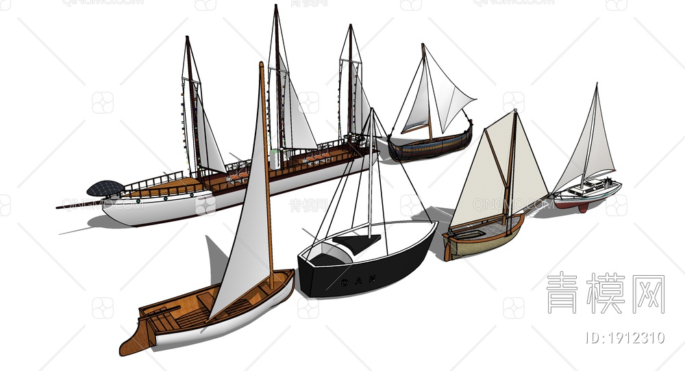 帆船 轮船