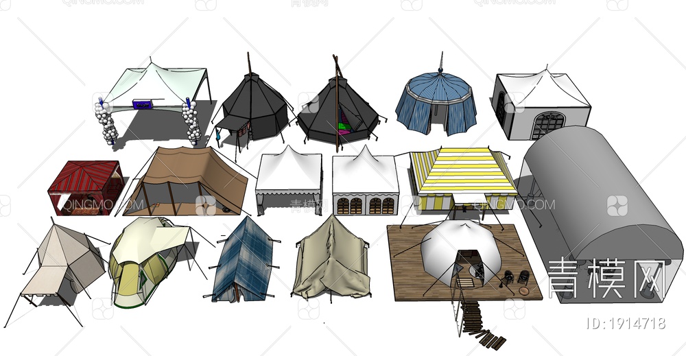 帐篷露营