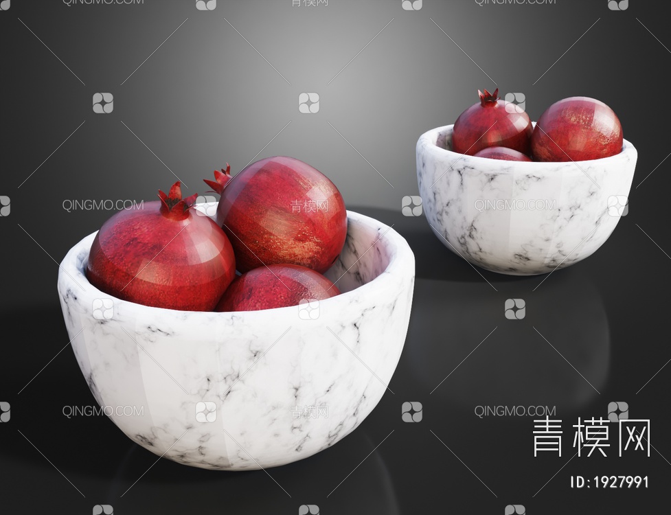 水果果盘 石榴