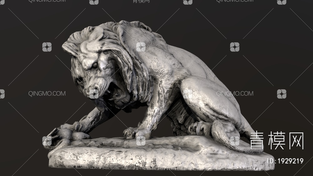 石狮子雕塑 景观雕塑