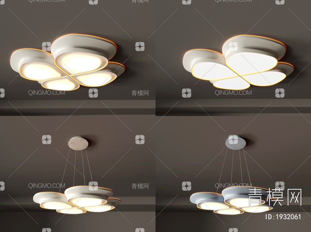 大气高档  客厅灯 卧室灯 吸顶灯 圆形几何形灯具组合