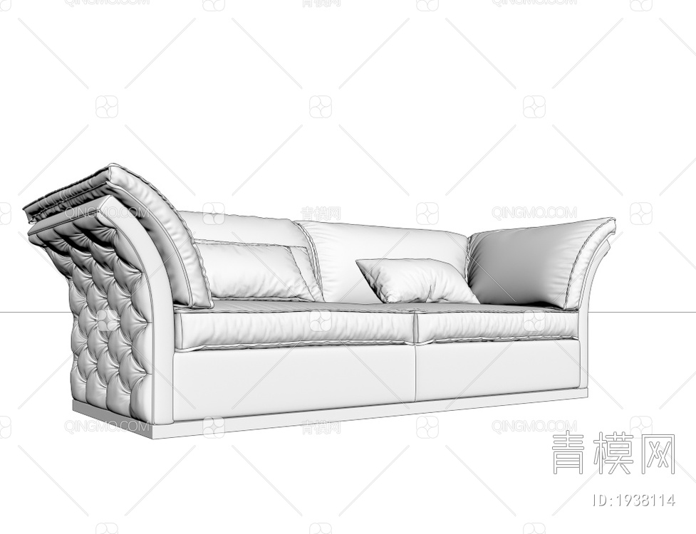 米色双人沙发