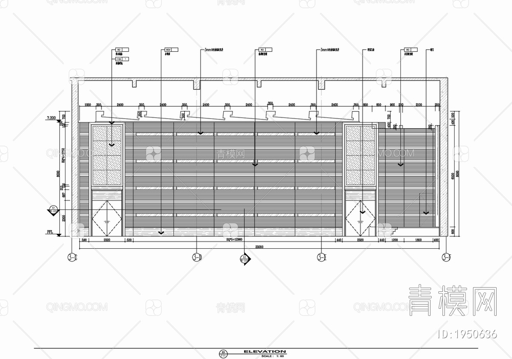 十层办公及会议培训中心施工图 办公室 商务中心 学术报告厅 会议室 报告厅 培训中心