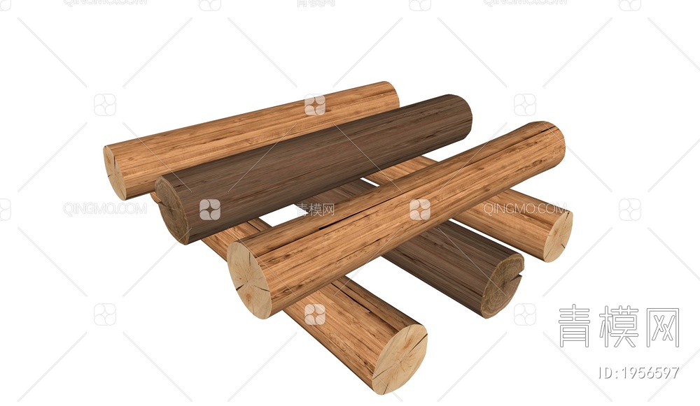 木头柱子