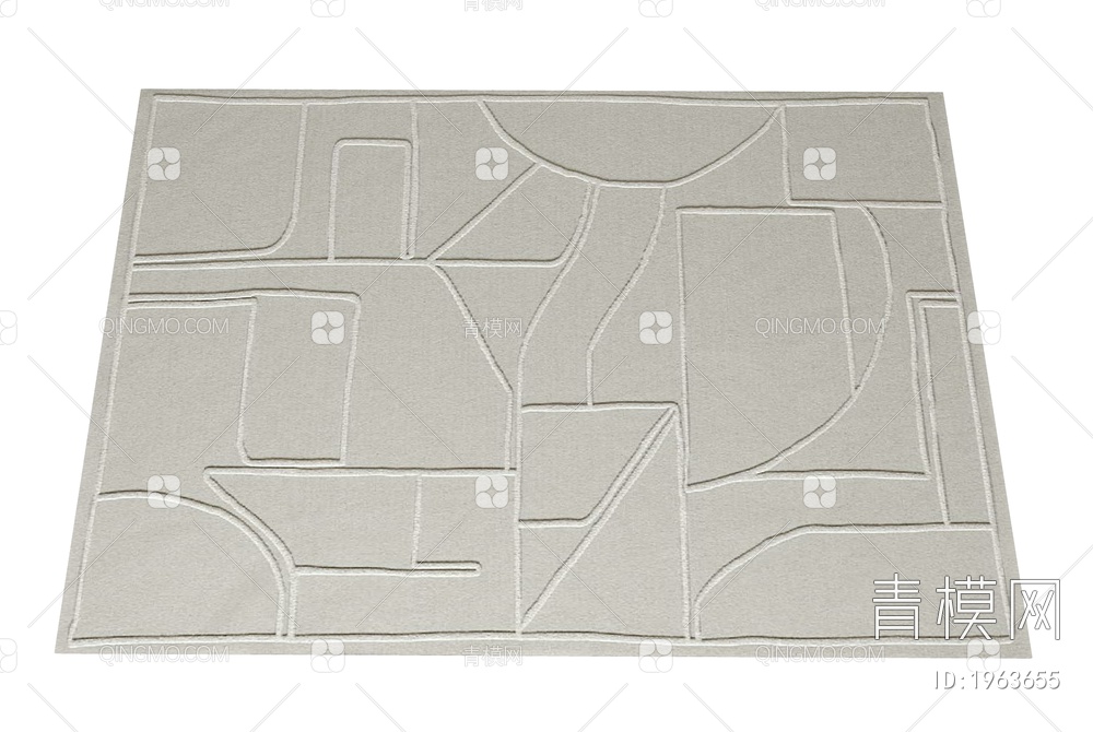 EcoKilim 几何纹理地毯