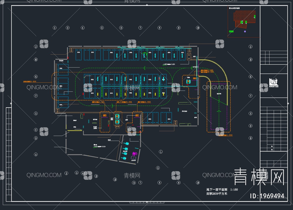 9套新能源汽车充电桩充电站CAD施工图