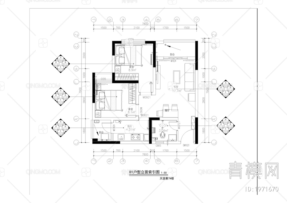 天堡寨公租房二组团7#、8#、9#楼装修工程