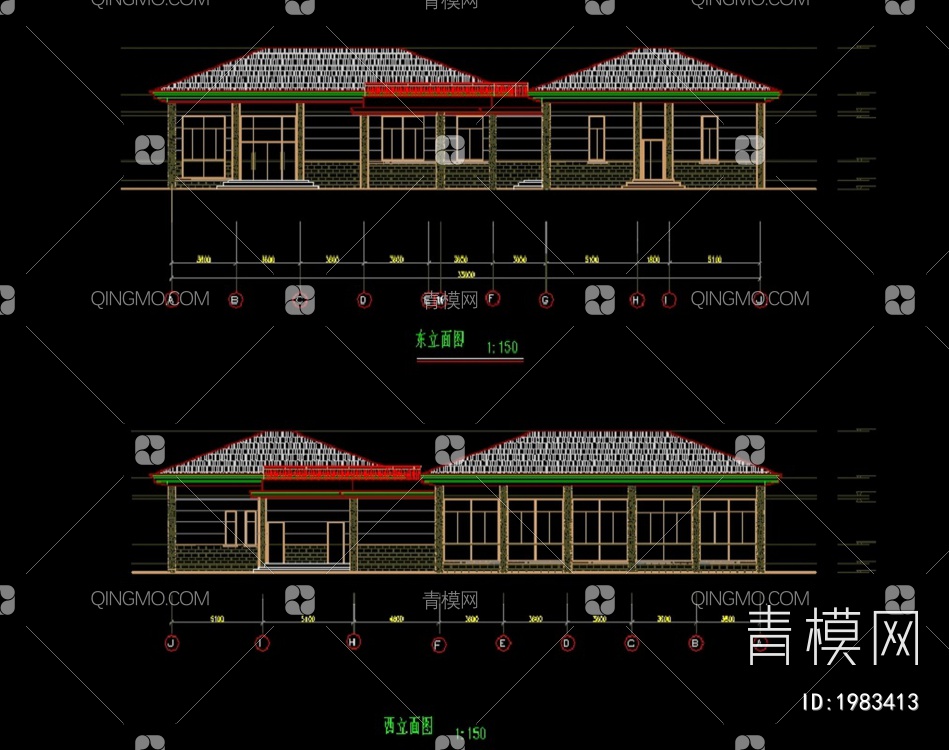 食堂全套CAD图纸