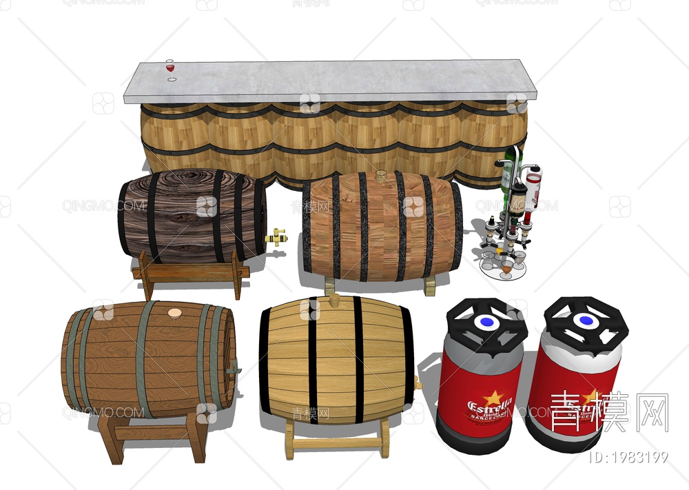 红酒桶 酿酒木桶