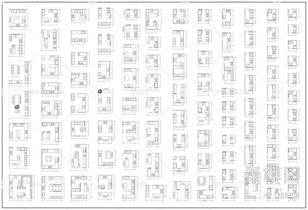 精选家装空间布局方案模块