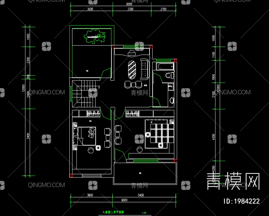 两套小康住宅完整图纸