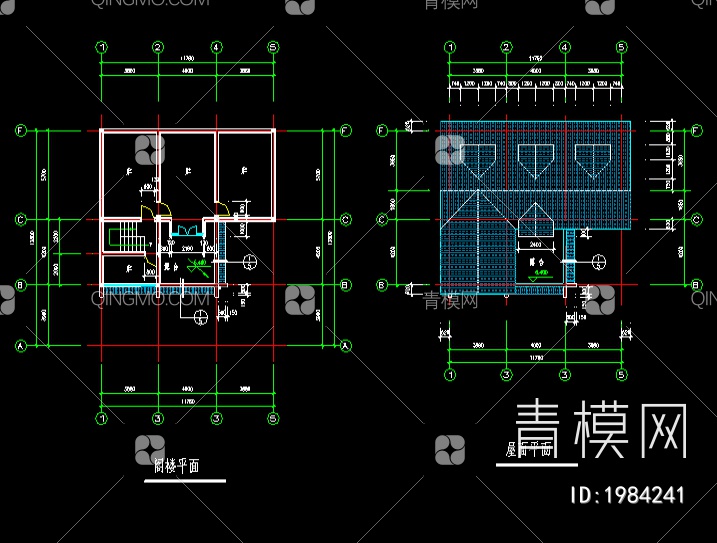 乡村别墅建筑图