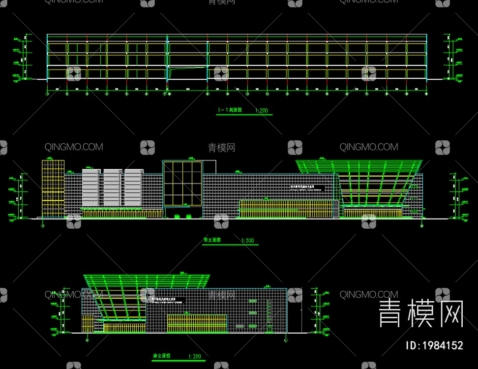 某商城1栋建筑施工图