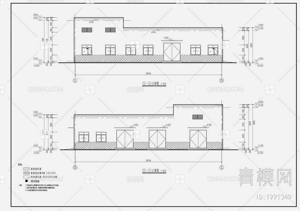 29X15M水厂辅助用房施工图