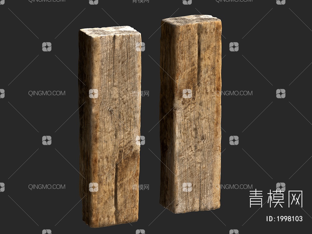 木头 船柱  木材 木柴