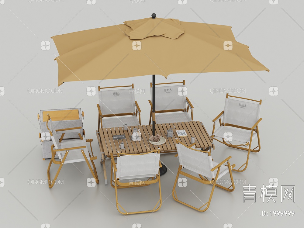 休闲座椅和阳伞