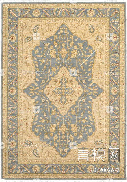 古典方形地毯