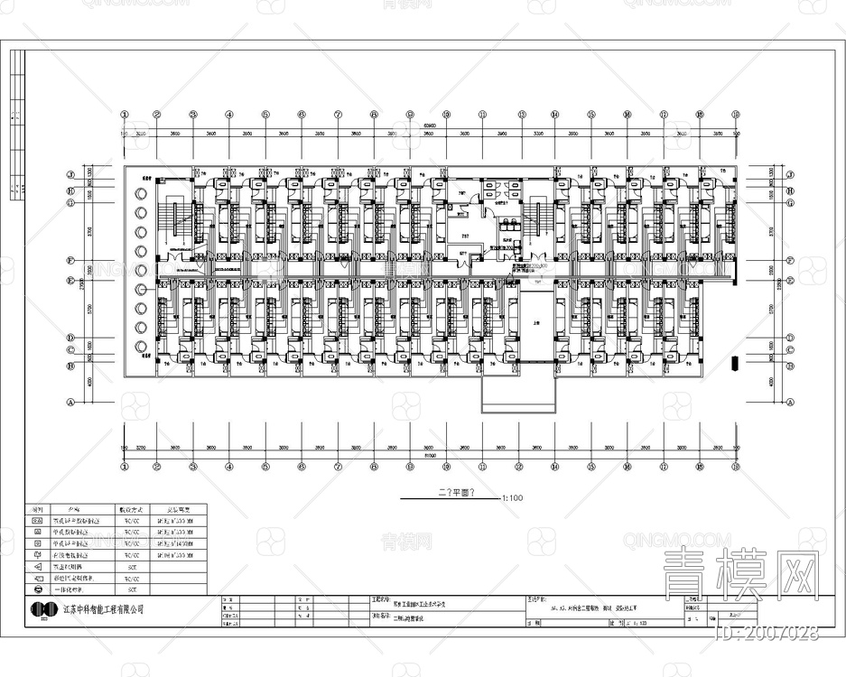 28套高层建筑强弱电CAD施工图纸