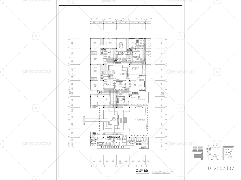 9套精品美术馆建筑设计CAD图纸