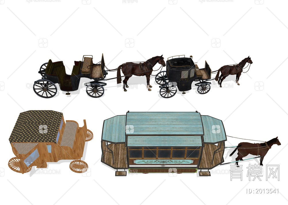 古代马车 轿子交通工具
