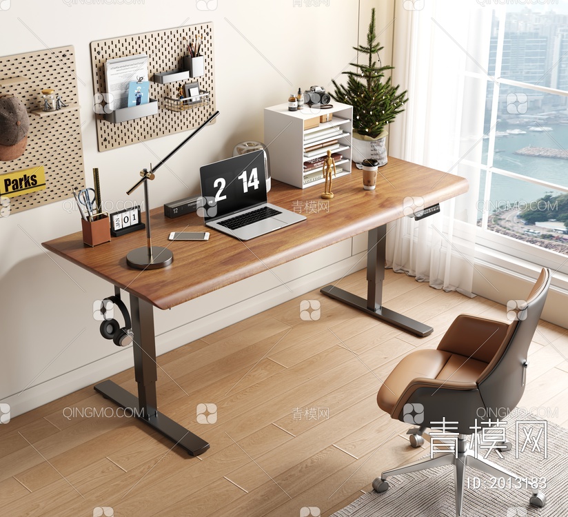 升降电脑桌书桌 办公椅组合