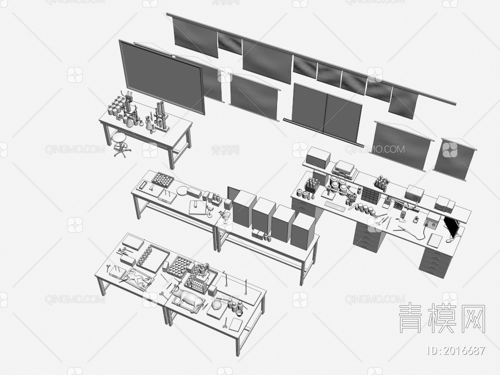 实验仪器 实验桌 办公桌 工作台