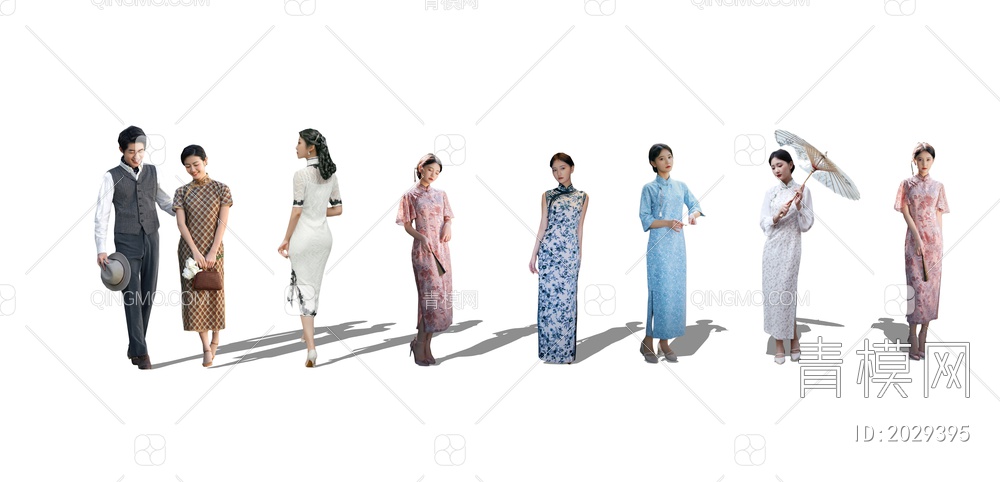 旗袍女人系列