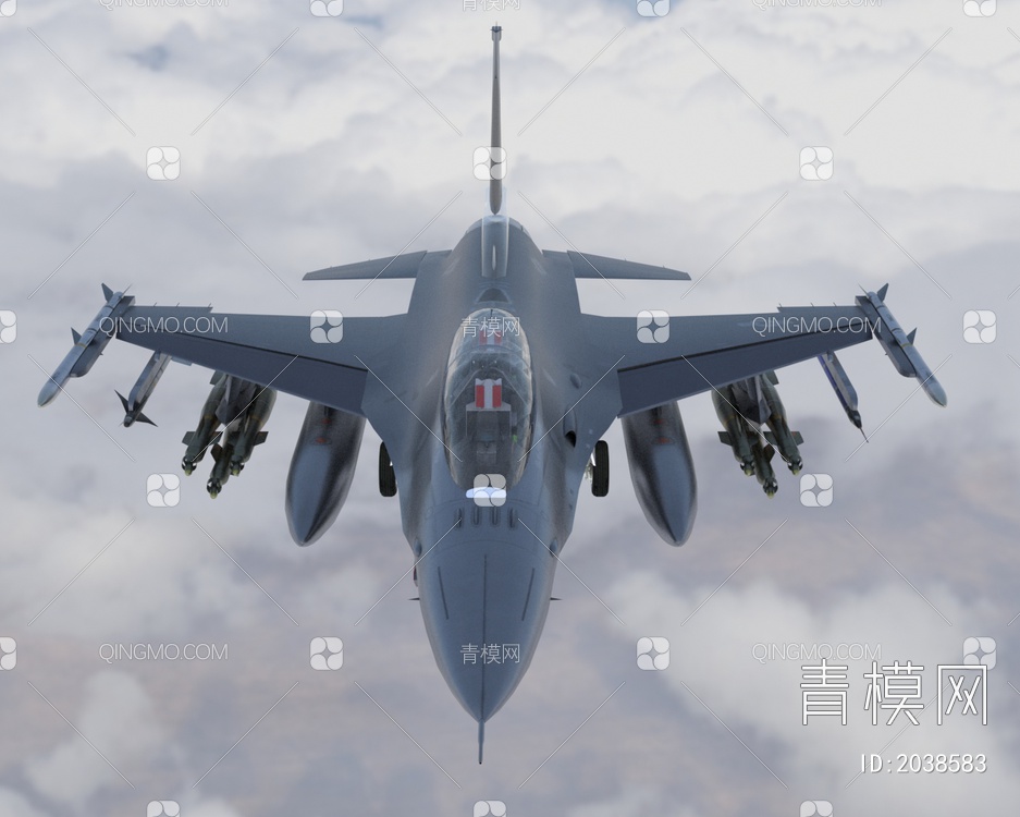 F16战斗机3喷气式多用途战斗机战隼带驾驶室控制台