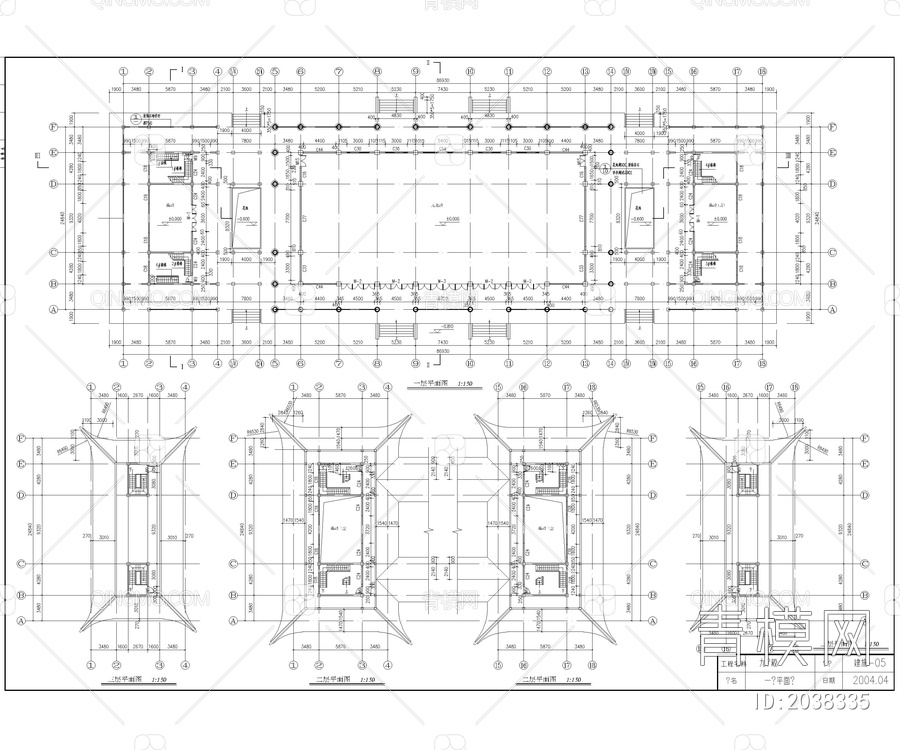 寺庙CAD施工图