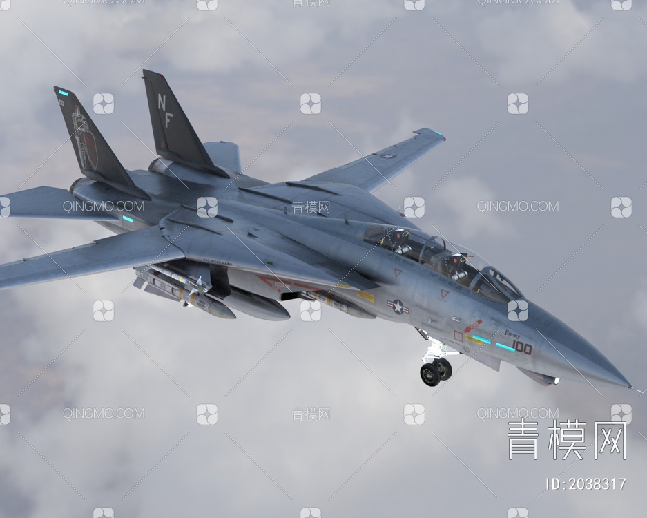 F14战斗机超音速多用途舰载战斗机带驾驶舱控制台