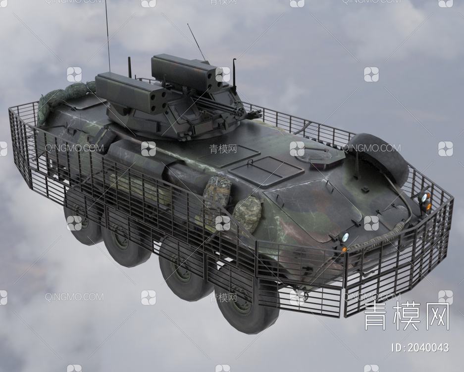 LAVAD轻型防空装甲车低配版