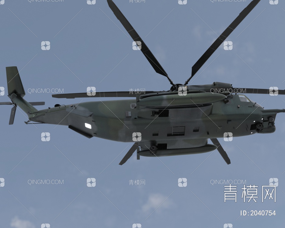 MH53海龙直升机低配版