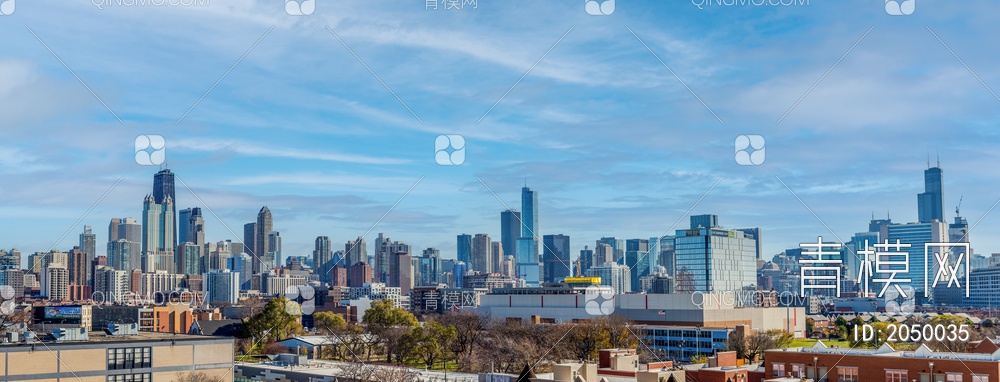 白天城市外景