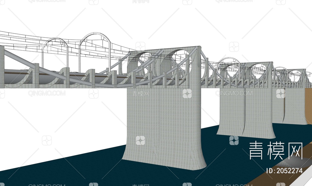 高铁跨河大桥