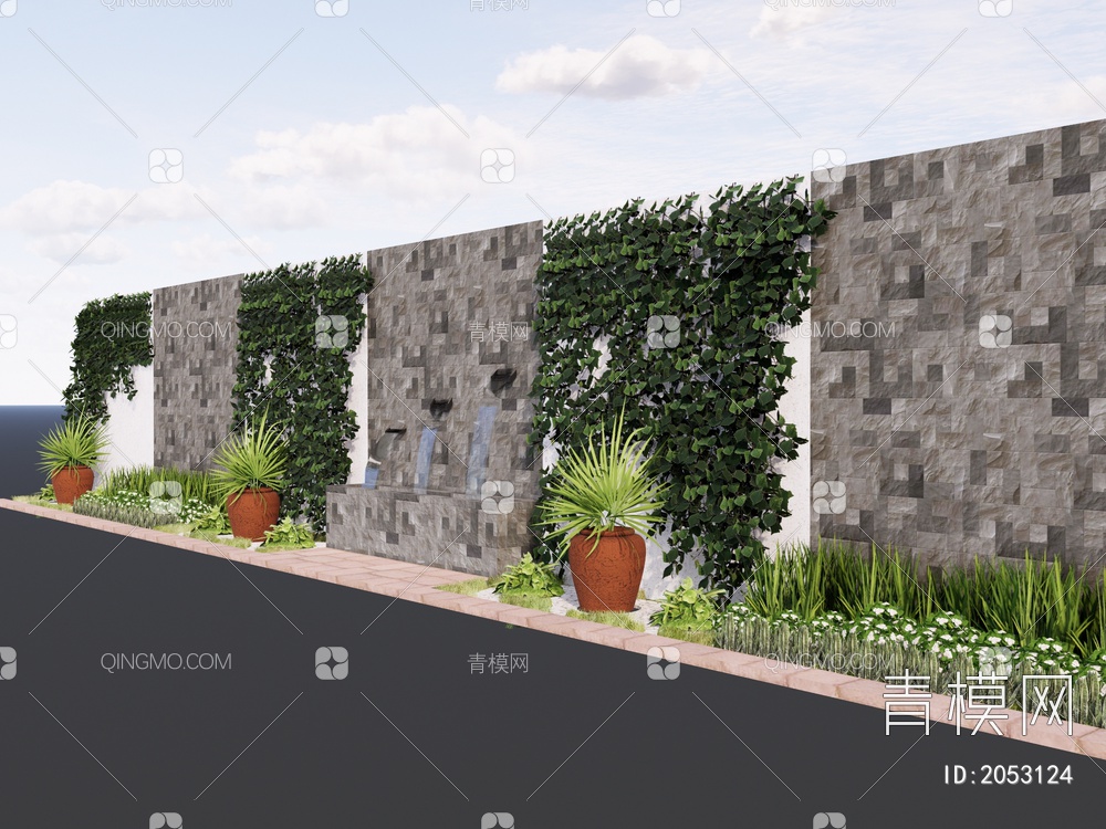 景墙 植物墙