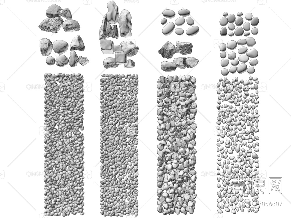 鹅卵石组合