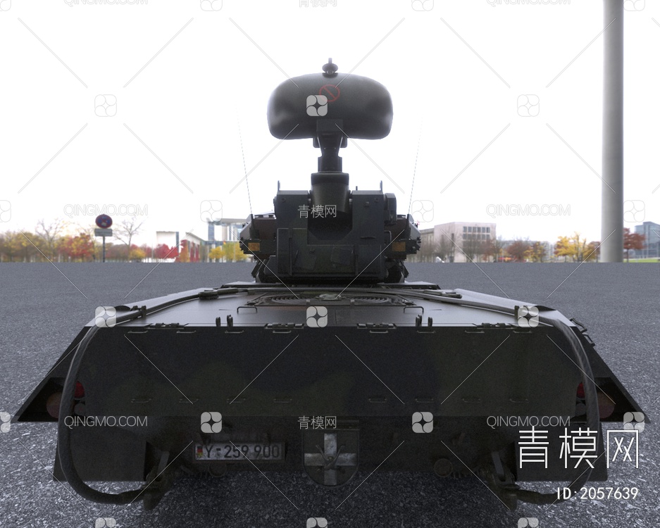 防空炮坦克车