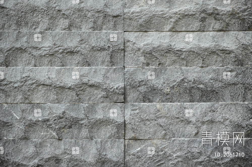 灰色石材样板间墙面