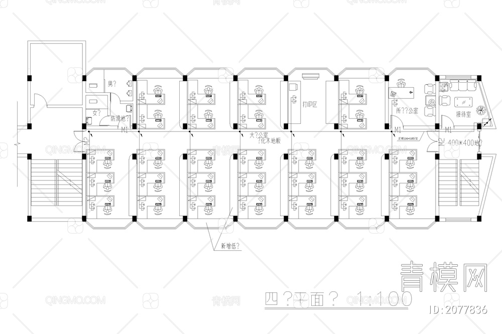 办公楼弱电智能化系统图电气工程建筑电气