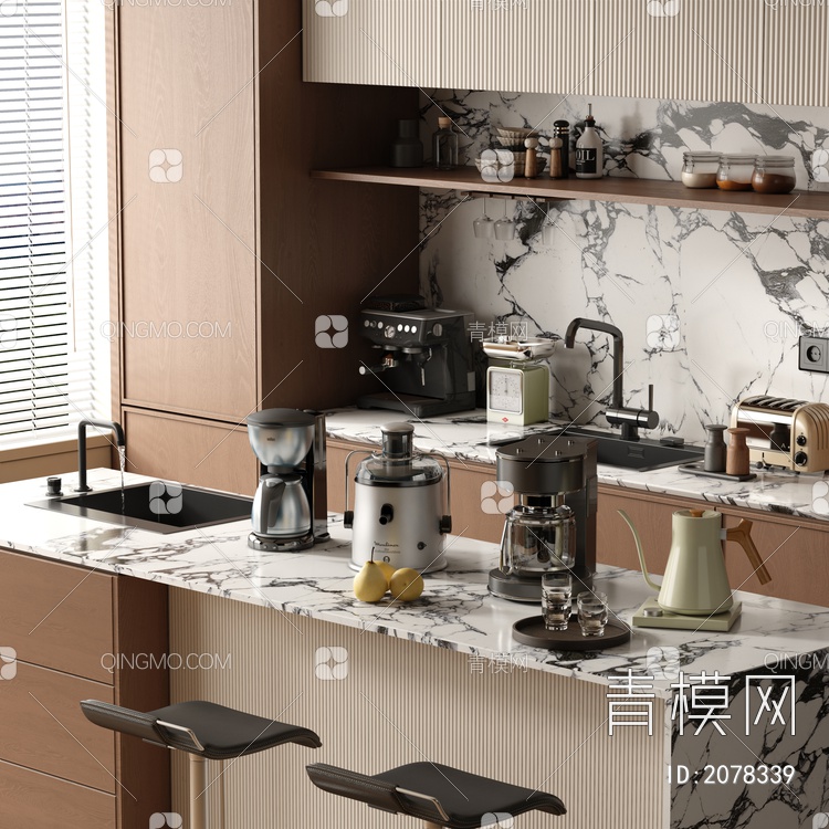 厨房家用电器 咖啡机组合