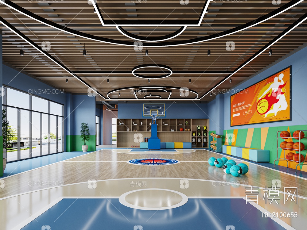 体能中心 篮球场 休闲娱乐室 健身房 体能馆 训练中心 运动馆