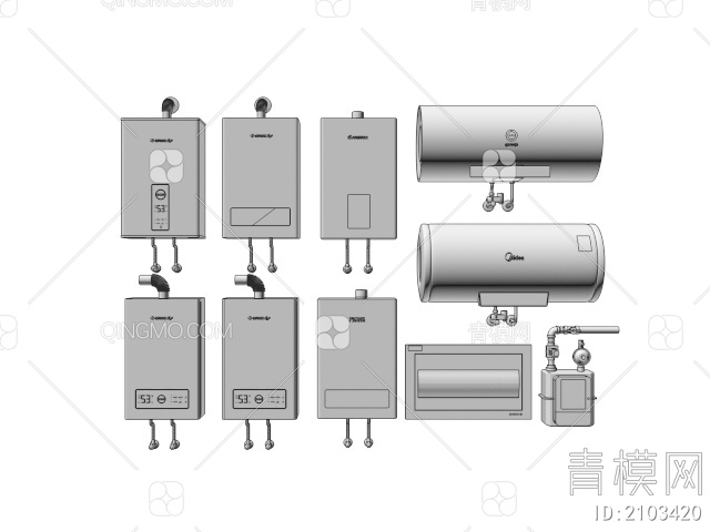 热水器 燃气热水器 电热水器 天然气 表电箱