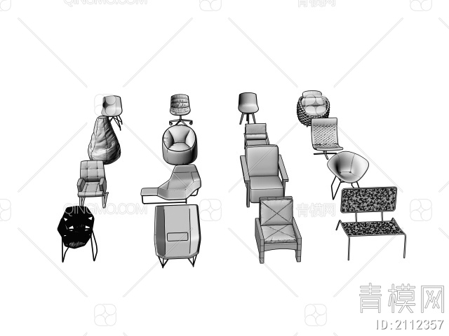高档异形 网红创意休闲椅子座椅 沙发椅户外椅