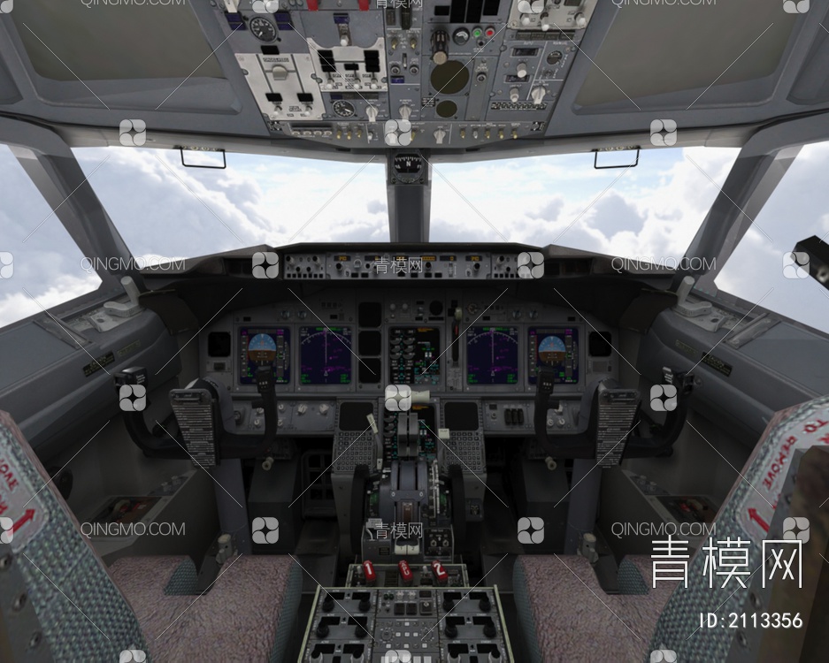 波音737700客机民航飞机带驾驶室10套涂装