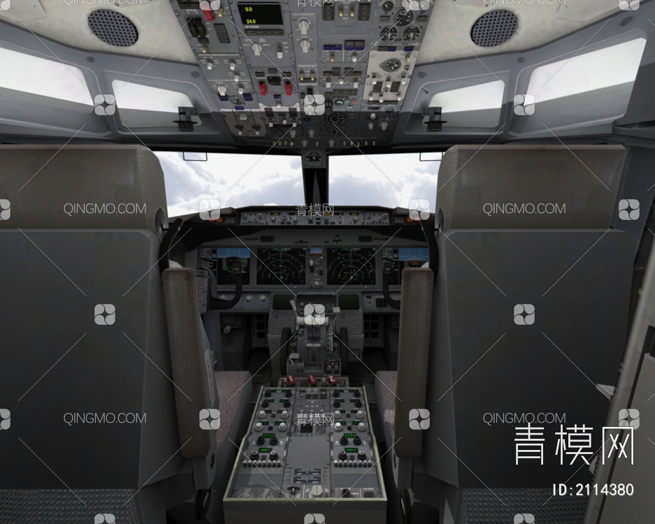 波音737max7客机民航飞机带驾驶室4套涂装