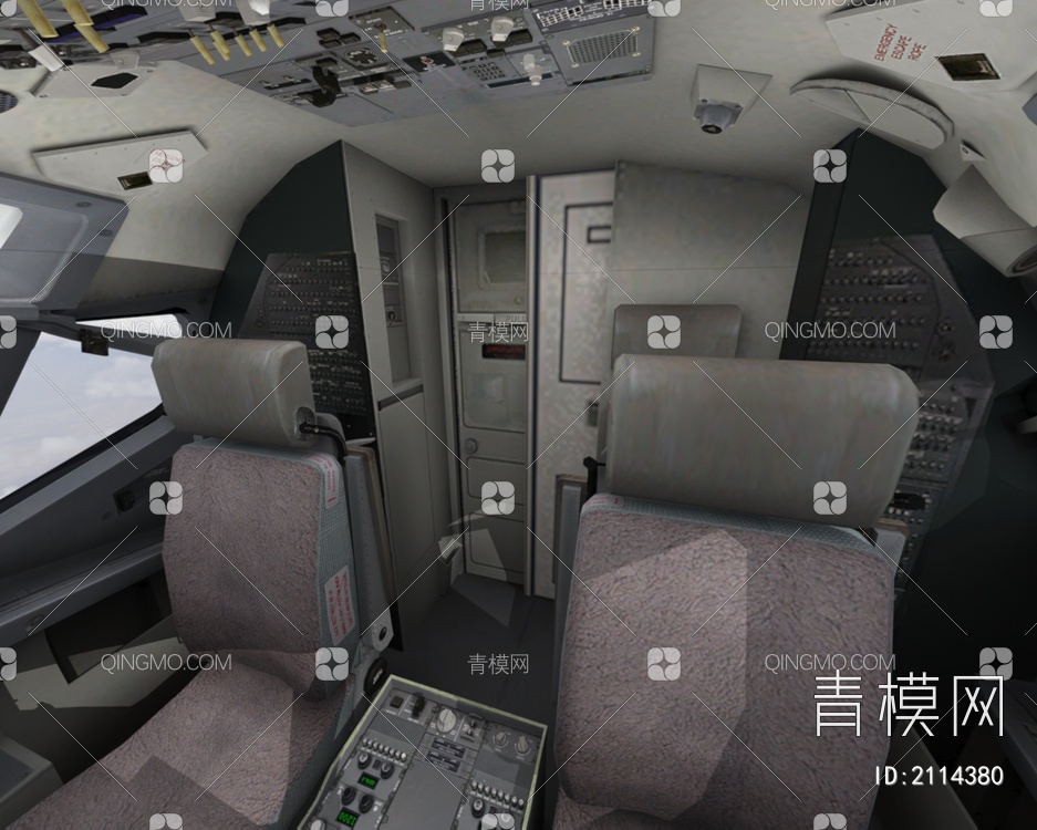 波音737max7客机民航飞机带驾驶室4套涂装