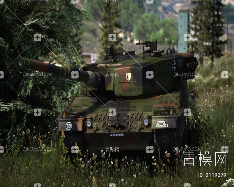 德国豹2A4坦克