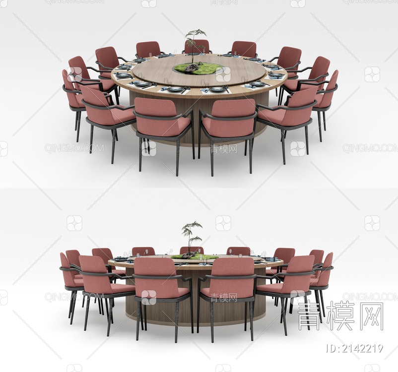 圆型餐桌椅
