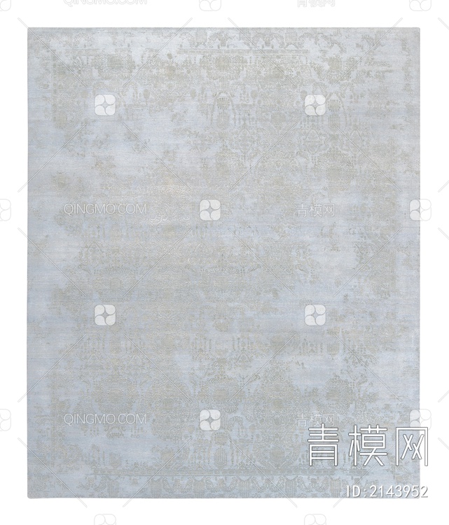 银色水蓝色色地毯