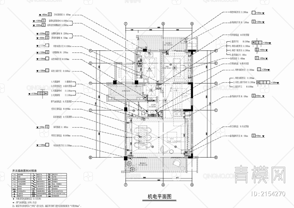 三层别墅室内施工详图 家装 豪宅 私宅 样板房 洋房